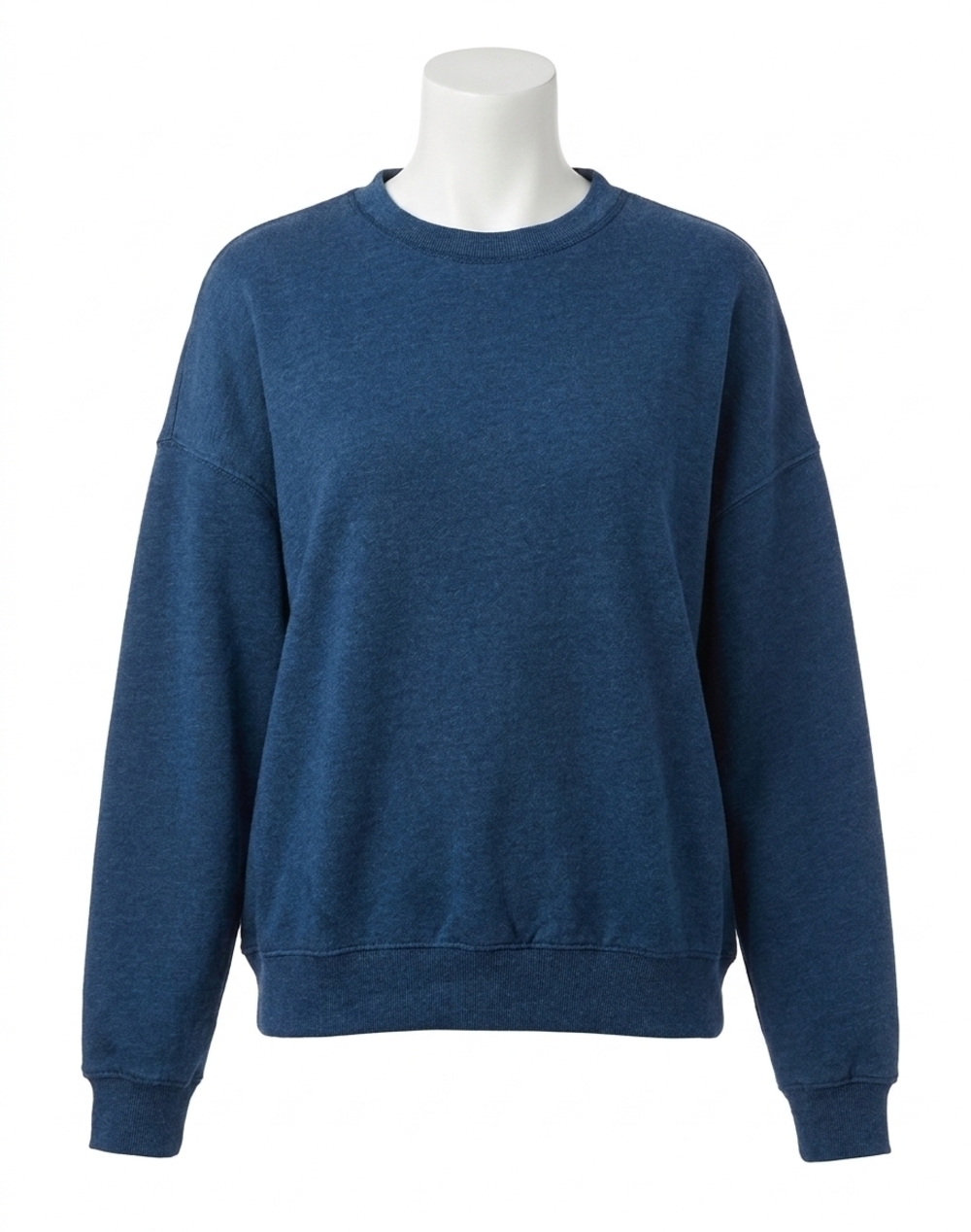 NEW DEAR JOHN DENIM lara crewneck sweatshirt in dark indigo